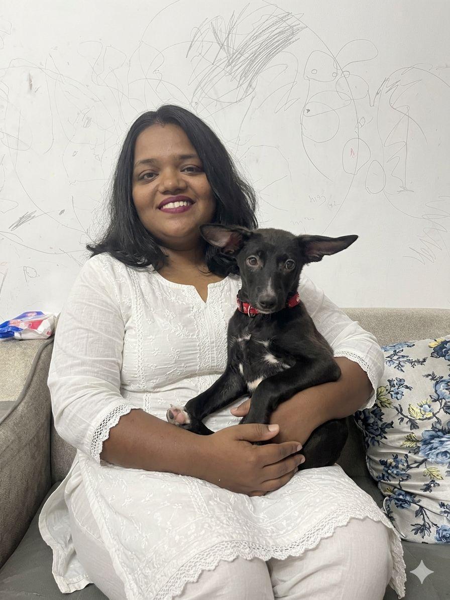 Pepper with their forever family